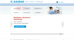 Desktop Screenshot of deraimas.lt